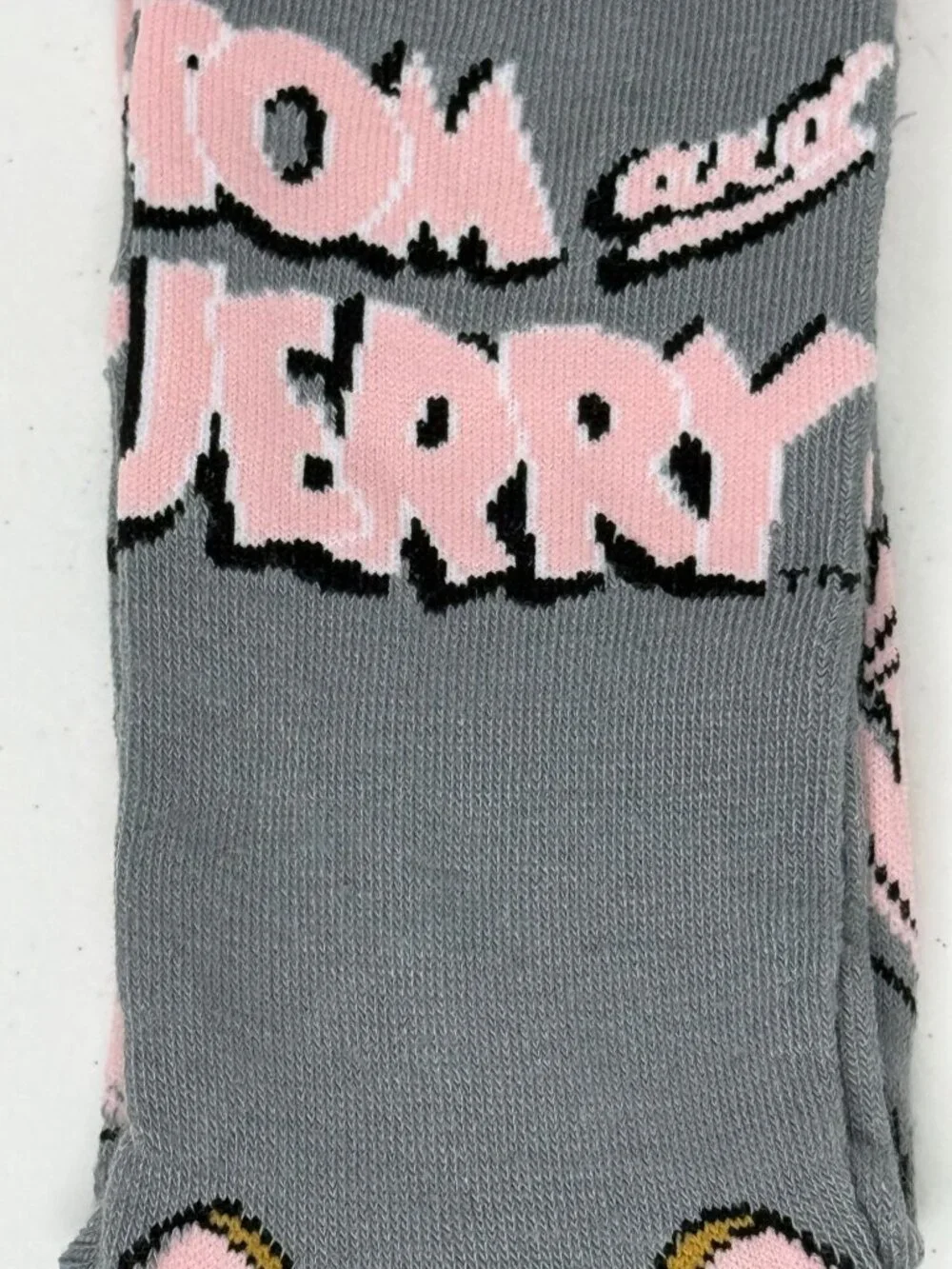 Tom and Jerry Crew Socks Adult Unisex NWT